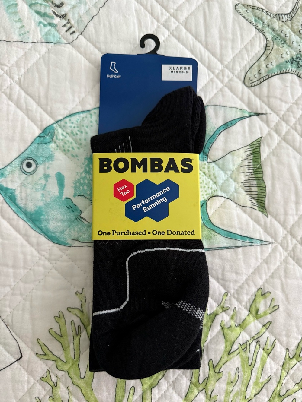 NEW Bombas Men’s Performance Running Socks